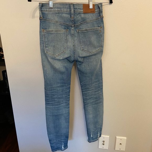 Sold NWT Madewell Petite 9" High-Rise Skinny Jeans - Picture 5 of 13